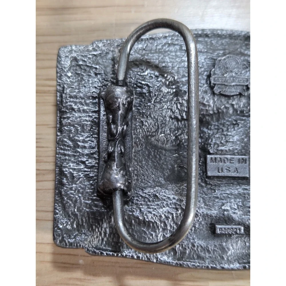 Vintage Mannesmann Demag Mining Excavator Belt Buckle Bergamot USA 940921